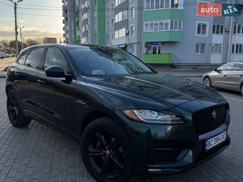 Внедорожник / Кроссовер Jaguar F-Pace 2017 в Львове