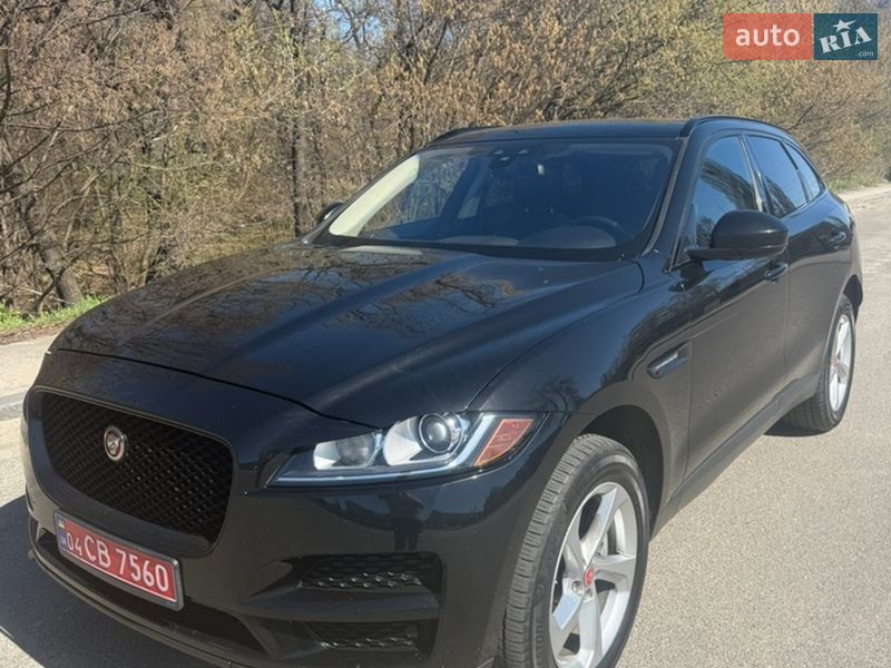 2017 Jaguar F-Pace, VIN SADCJ2BVXHA099760:plate — фото 1 (autoria)