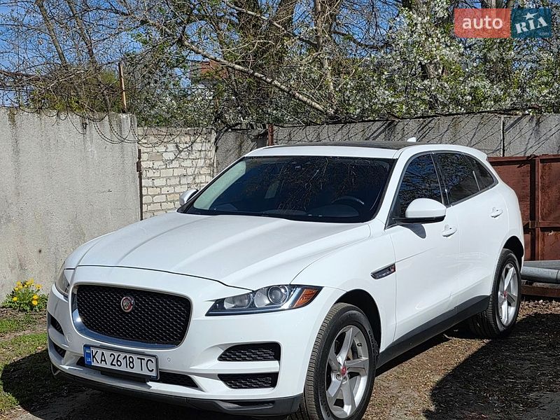 2018 Jaguar F-Pace, VIN SADCS2FX8KA602153:plate — фото 1 (autoria)