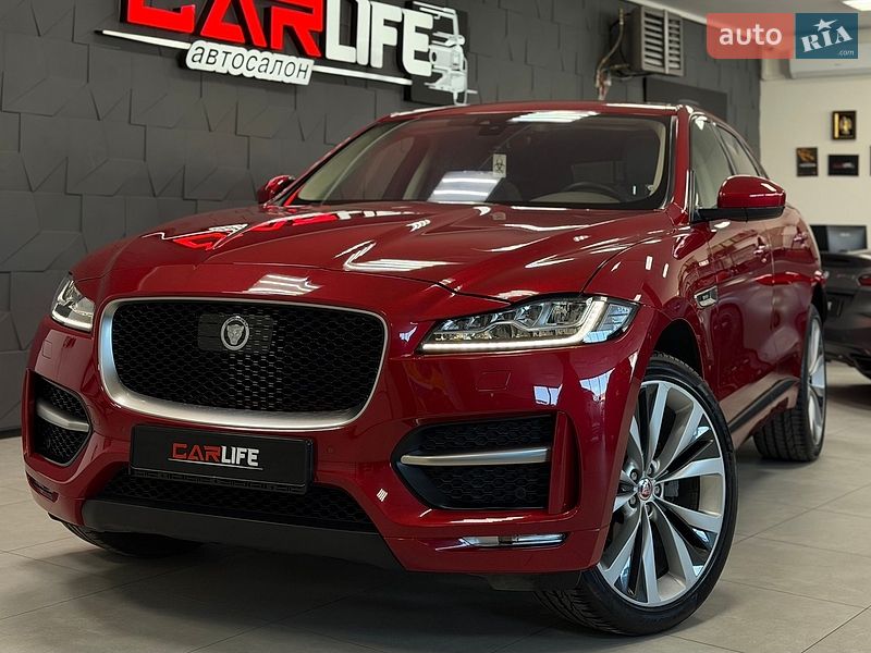 2018 Jaguar F-Pace, VIN SADCL2FX9KA368120:plate — фото 1 (autoria)