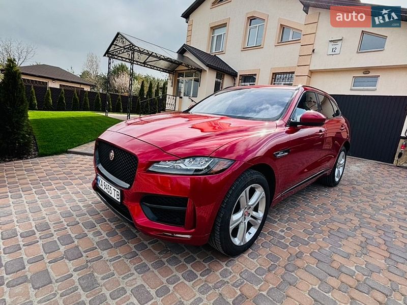 Позашляховик / Кросовер Jaguar F-Pace 2016 в Києві