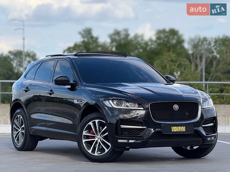 Внедорожник / Кроссовер Jaguar F-Pace 2017 в Киеве