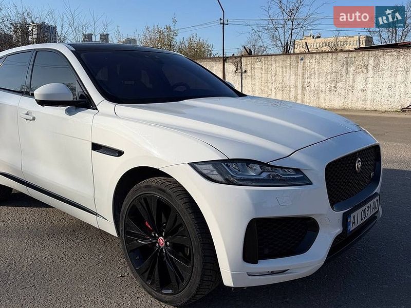 Внедорожник / Кроссовер Jaguar F-Pace 2017 в Киеве
