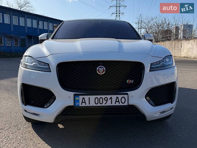 Внедорожник / Кроссовер Jaguar F-Pace 2017 в Киеве