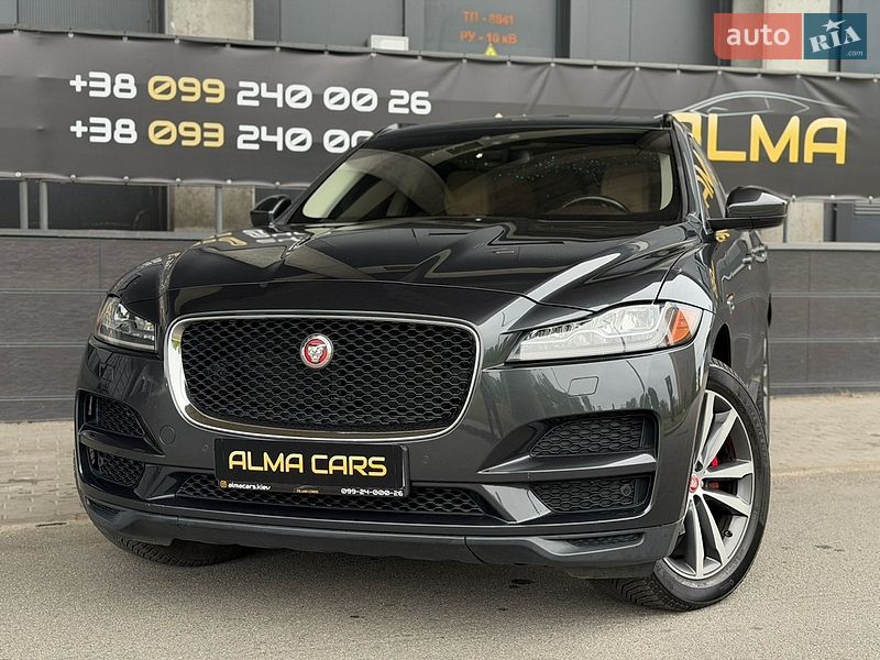 Позашляховик / Кросовер Jaguar F-Pace 2016 в Києві
