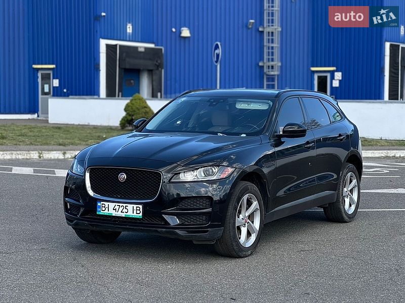 2016 Jaguar F-Pace, VIN SADCJ2BV5HA099150:plate — фото 1 (autoria)