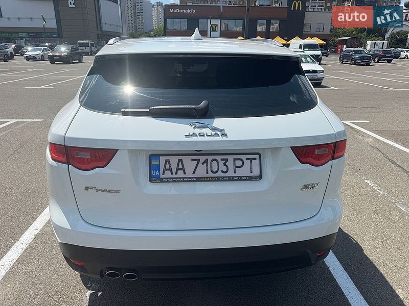 Внедорожник / Кроссовер Jaguar F-Pace 2017 в Киеве