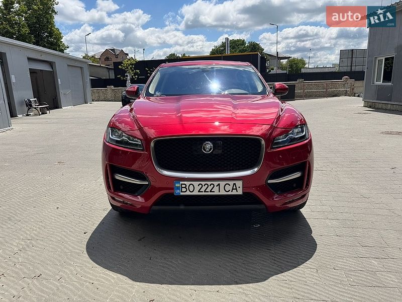 Внедорожник / Кроссовер Jaguar F-Pace 2018 в Тернополе
