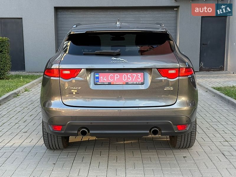 Внедорожник / Кроссовер Jaguar F-Pace 2018 в Львове
