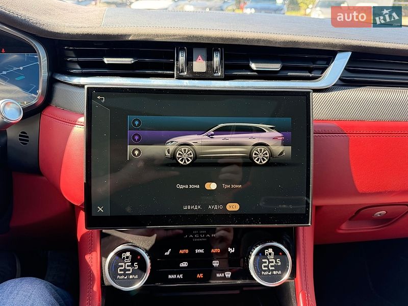 Внедорожник / Кроссовер Jaguar F-Pace 2021 в Чернигове