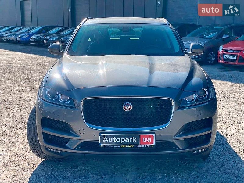 Внедорожник / Кроссовер Jaguar F-Pace 2017 в Львове