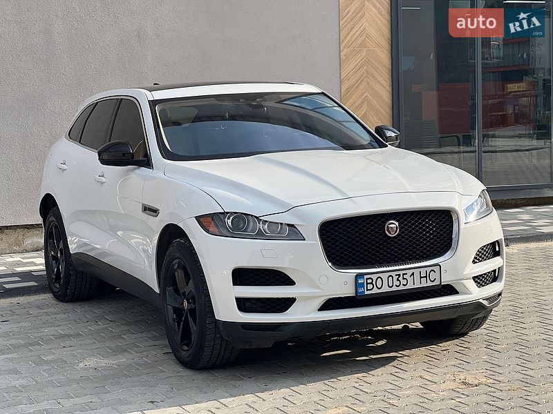 Позашляховик / Кросовер Jaguar F-Pace 2019 в Тернополі