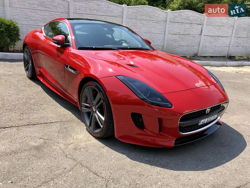 Купе Jaguar F-Type 2016 в Днепре