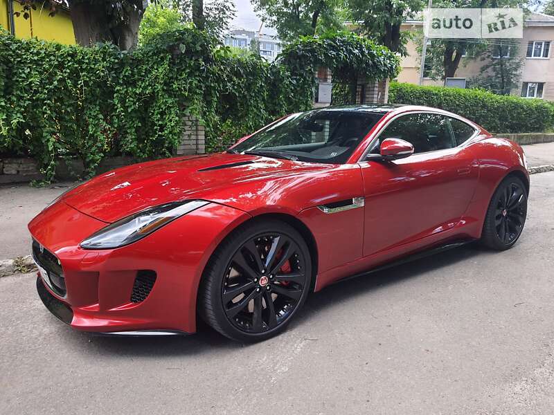 Купе Jaguar F-Type 2014 в Львове