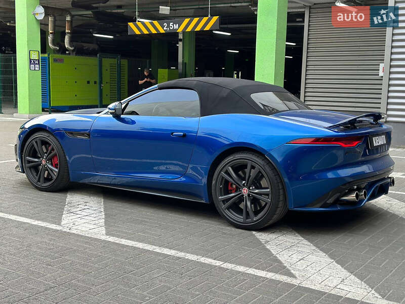 Кабриолет Jaguar F-Type 2020 в Киеве