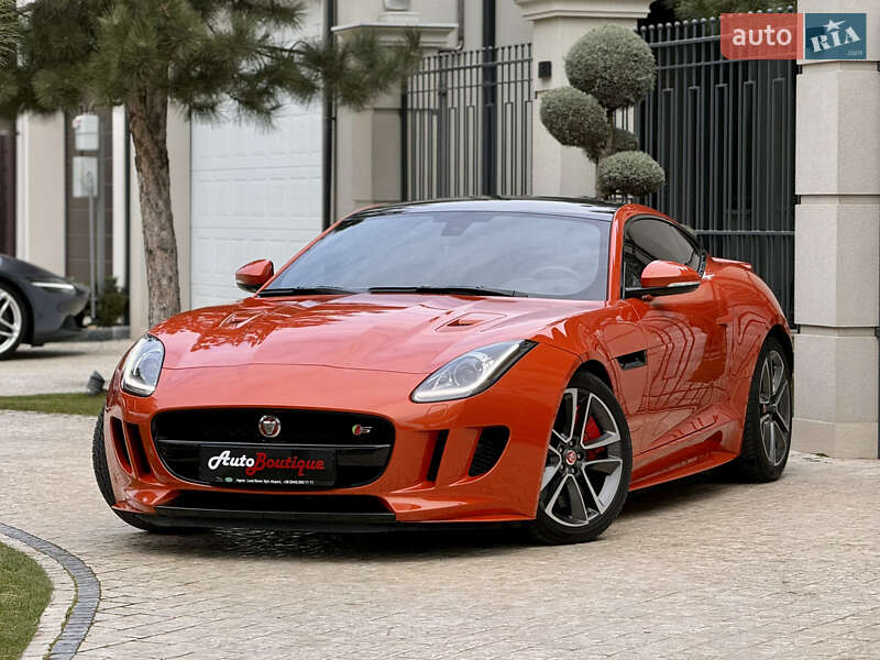 Купе Jaguar F-Type 2016 в Одесі