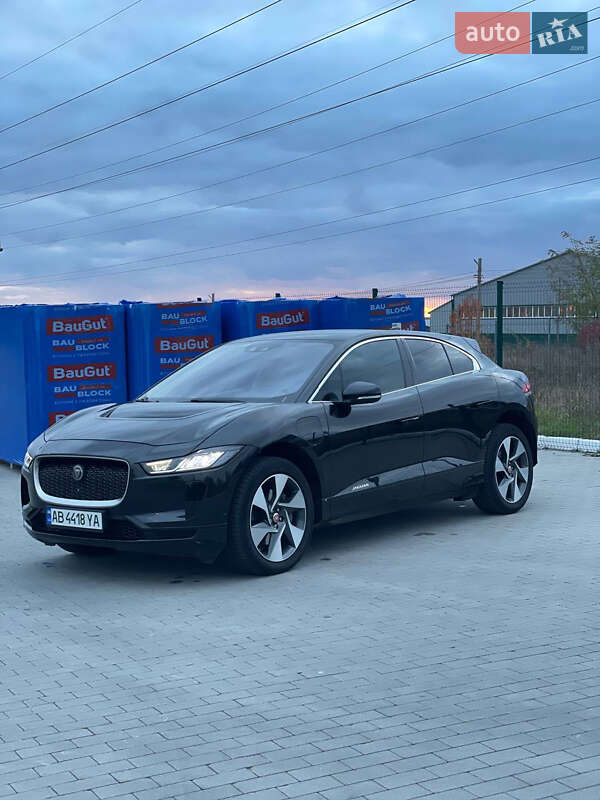 2018 Jaguar I-Pace, VIN SADHA2B11K1F67209:plate — фото 1 (autoria)