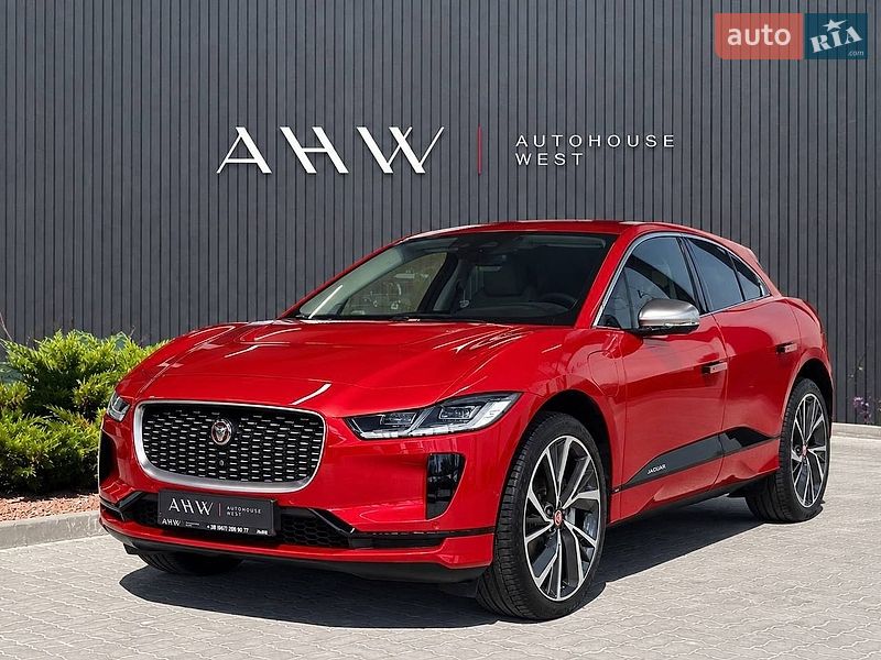 2021 Jaguar I-Pace, VIN SADHA2B18M1604174:plate — фото 1 (autoria)