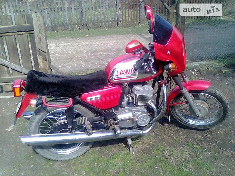 Мотоцикл Спорт-туризм Jawa (ЯВА) 350 1989 в Зборове
