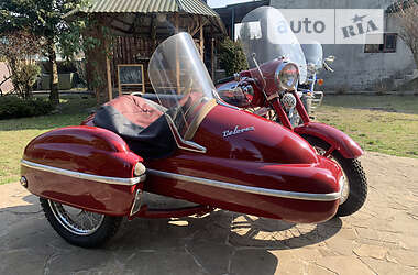 Мотоцикл с коляской Jawa 350 1961 в 