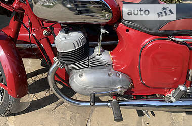Мотоцикл с коляской Jawa 350 1961 в 