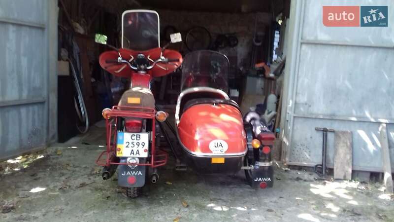 Мотоцикл с коляской Jawa 350 1980 в Чернигове