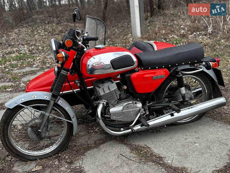 Мотоцикл з коляскою Jawa 350 1979 в Стрию