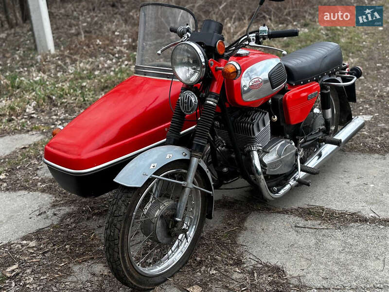 Мотоцикл з коляскою Jawa 350 1979 в Стрию