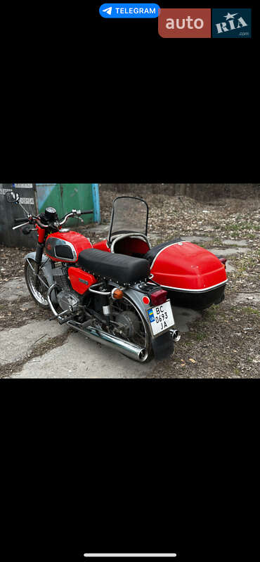 Мотоцикл з коляскою Jawa 350 1979 в Стрию