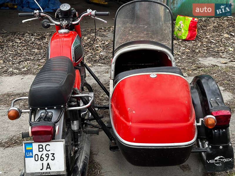 Мотоцикл з коляскою Jawa 350 1979 в Стрию