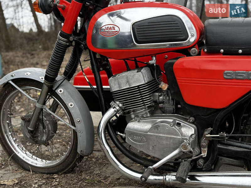 Мотоцикл з коляскою Jawa 350 1979 в Стрию