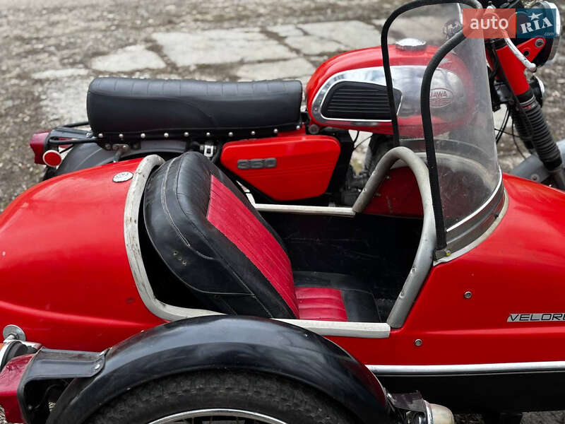 Мотоцикл з коляскою Jawa 350 1979 в Стрию