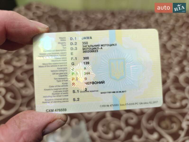 Мотоцикл Классик Jawa 350 1970 в Харькове