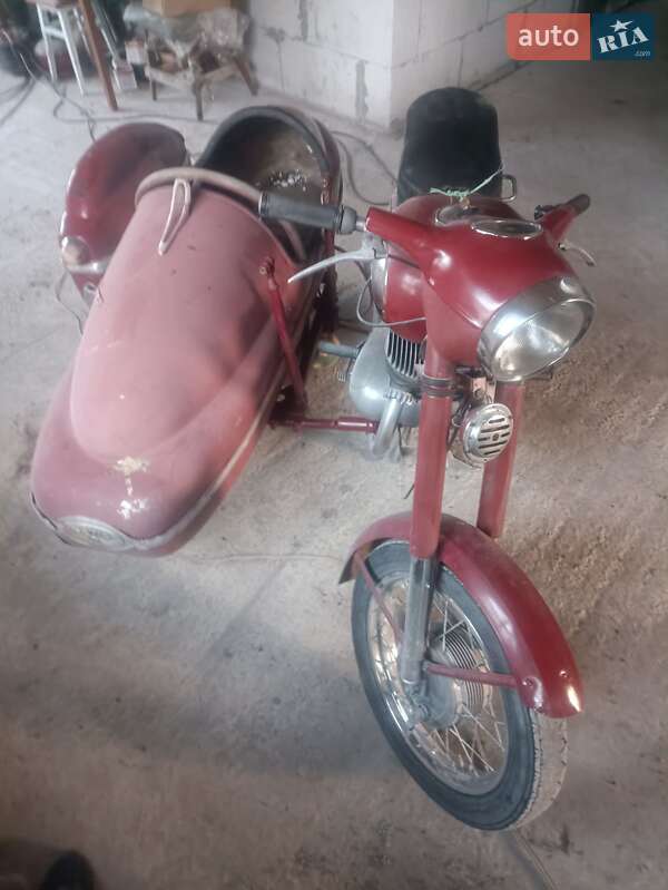 Мотоцикл с коляской Jawa 360 1972 в 