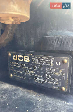 Миниэкскаватор JCB 48Z-1 2020 в 