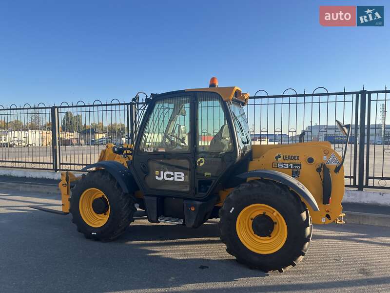 Телескопический погрузчик JCB 531-70 2016 в Киеве