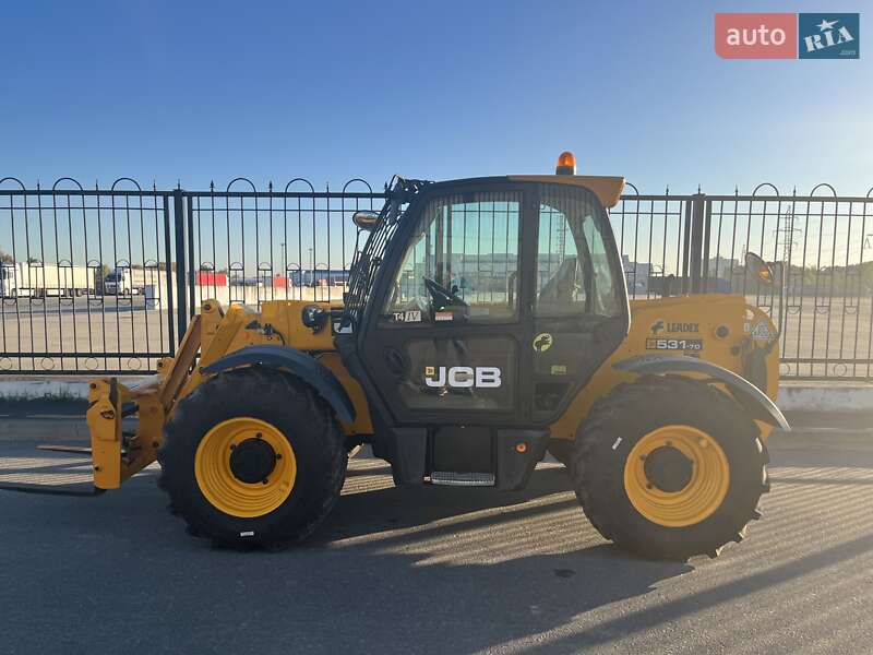 Телескопический погрузчик JCB 531-70 2016 в Киеве