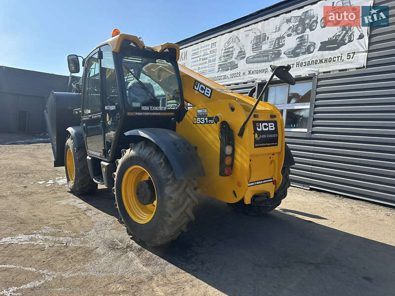 Телескопический погрузчик JCB 531-70 2015 в Житомире