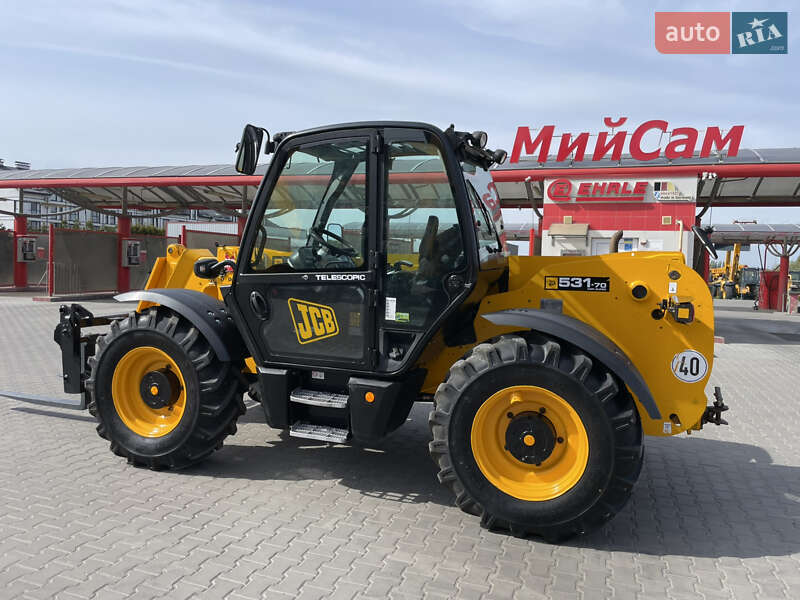 Телескопический погрузчик JCB 531-70 2011 в Луцке