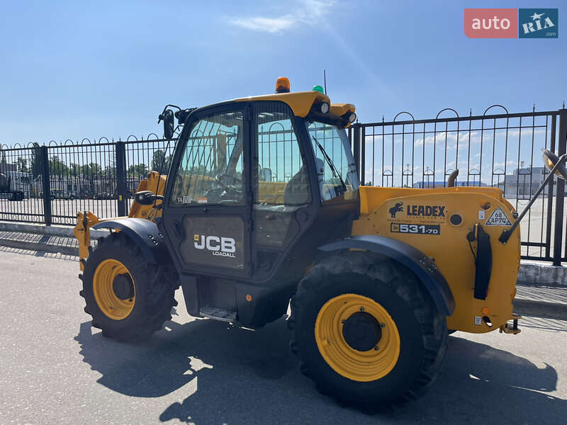 Телескопический погрузчик JCB 531-70 2017 в Киеве