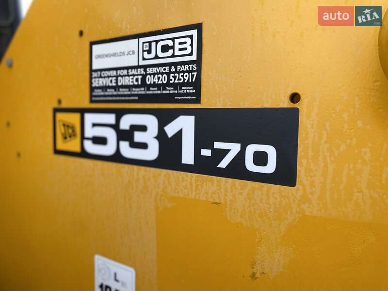 Телескопический погрузчик JCB 531-70 2016 в Ровно