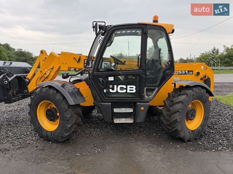 Телескопічні навантажувачі JCB 531-70 2008 в Луцьку