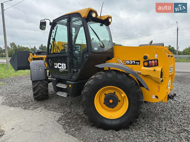 Телескопічні навантажувачі JCB 531-70 2018 в Луцьку