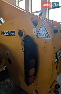 Телескопический погрузчик JCB 531-70 2015 в 