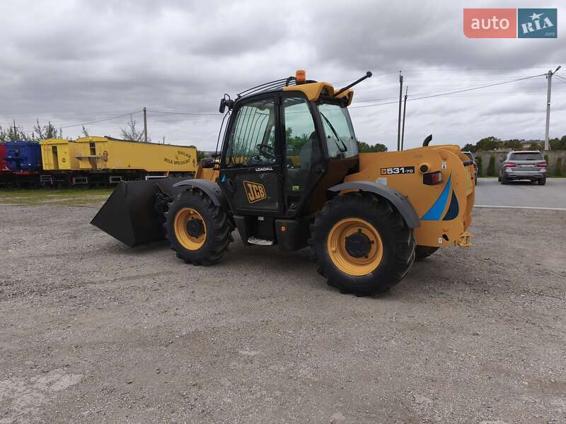 Телескопический погрузчик JCB 531-70 2008 в Бучаче фото 3 Телескопический погрузчик JCB 531-70 2008 в Бучаче