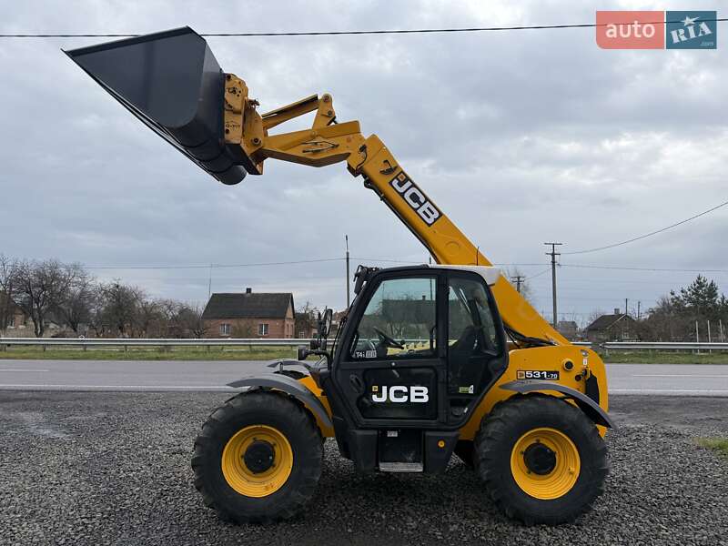 Телескопічні навантажувачі JCB 531-70 2015 в Луцьку