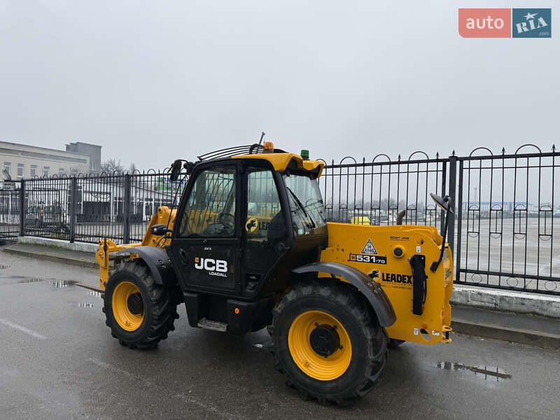 Телескопический погрузчик JCB 531-70 2019 в Киеве фото 6 Телескопический погрузчик JCB 531-70 2019 в Киеве