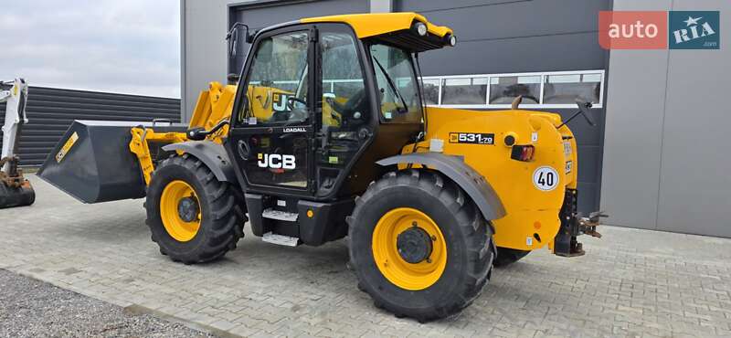 Телескопический погрузчик JCB 531-70 2013 в Луцке фото 3 Телескопический погрузчик JCB 531-70 2013 в Луцке