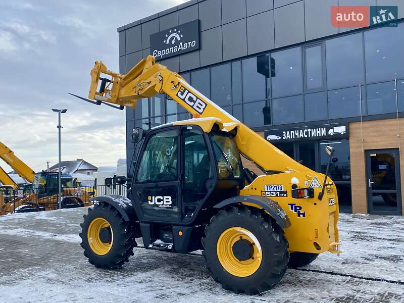 Телескопічні навантажувачі JCB 531-70 2019 в Рівному
