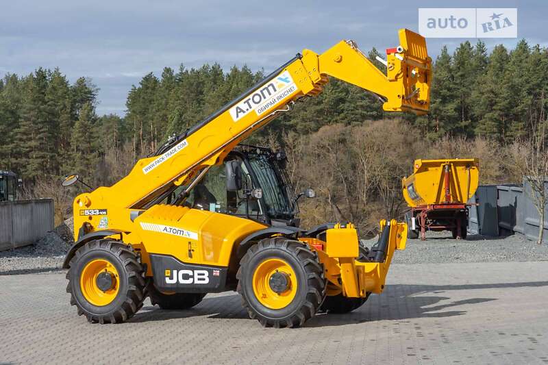 Телескопический погрузчик JCB 533-105 2022 в Житомире